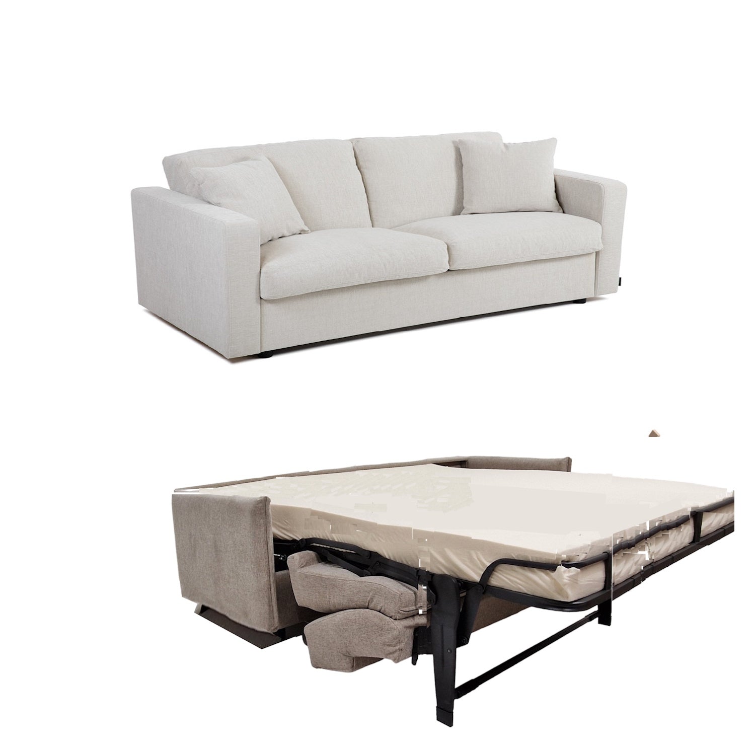 Bestekille Sofa Bed 160 Bed with 17 cm Pocket Spring Mattress