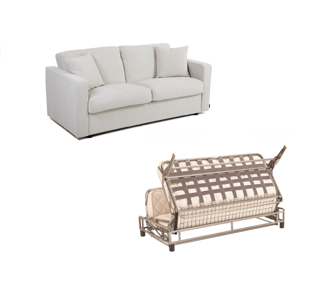 Bestekille sovesofa 160 seng med 17 cm tyck pocket spring madrass