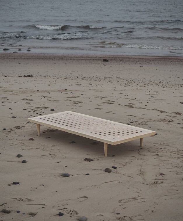 Styletto Pine Bed Frame